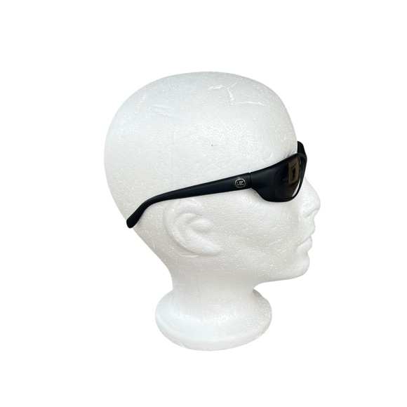 Von Zipper Backseat Sunglasses Y2K Style Matte Black Tinted Lenses READ - Picture 3 of 15